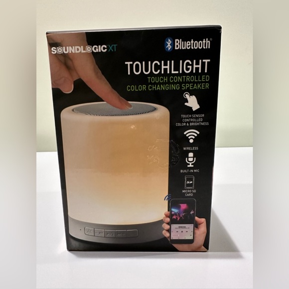 🌸NEW Soundlogic XT TouchLight Color Changing Bluetooth Speaker 🔈 (A2). - Picture 6 of 9